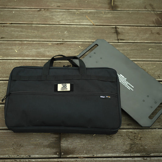 DEER SHELF & BLACK SIDE TABLE BAG