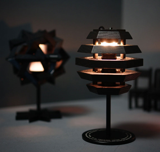 BRICKS LANTERN SHADE - BLACK