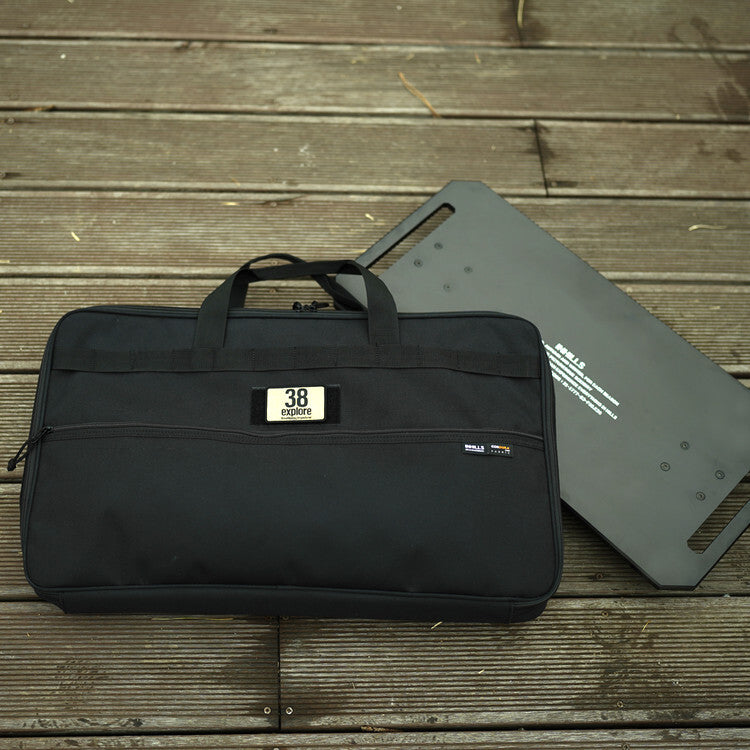DEER SHELF & BLACK SIDE TABLE BAG