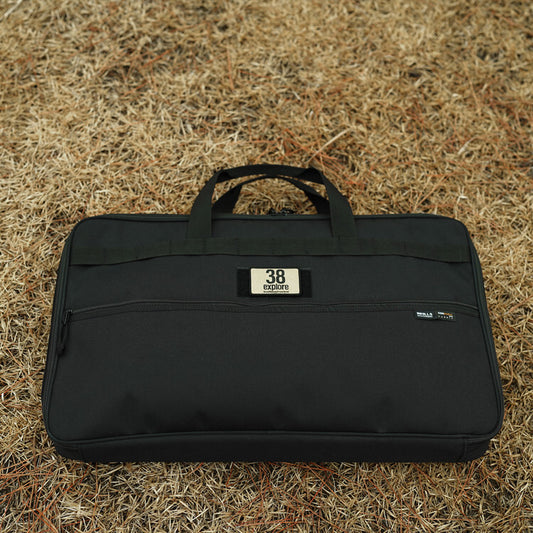 DEER SHELF & BLACK SIDE TABLE BAG