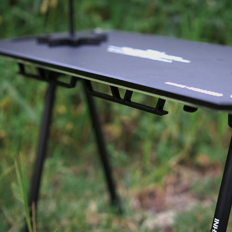 BLACK SIDE TABLE 2 LAYER