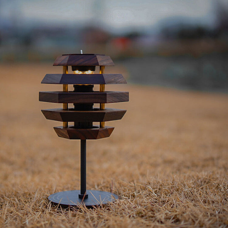 BRICKS LANTERN SHADE - BLACK
