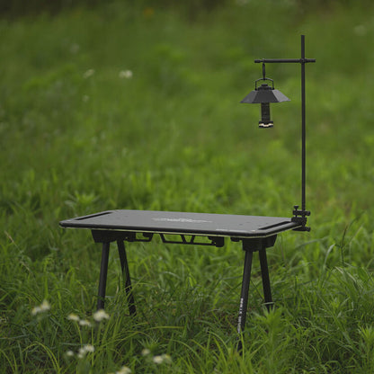BLACK SIDE TABLE 2 LAYER