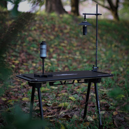 BLACK SIDE TABLE 2 LAYER
