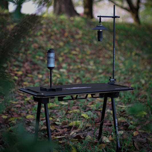 BLACK SIDE TABLE 2 LAYER
