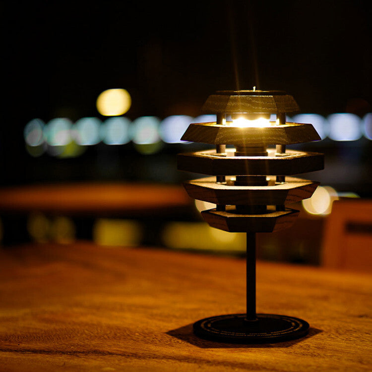 BRICKS LANTERN SHADE - BLACK